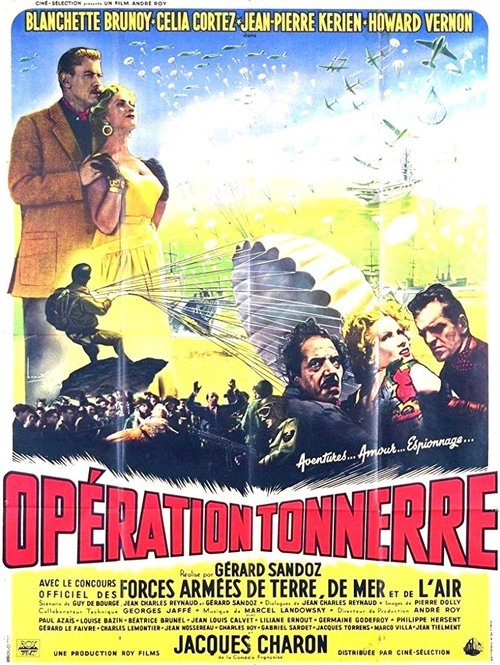 Operation Thunder (1956) poster