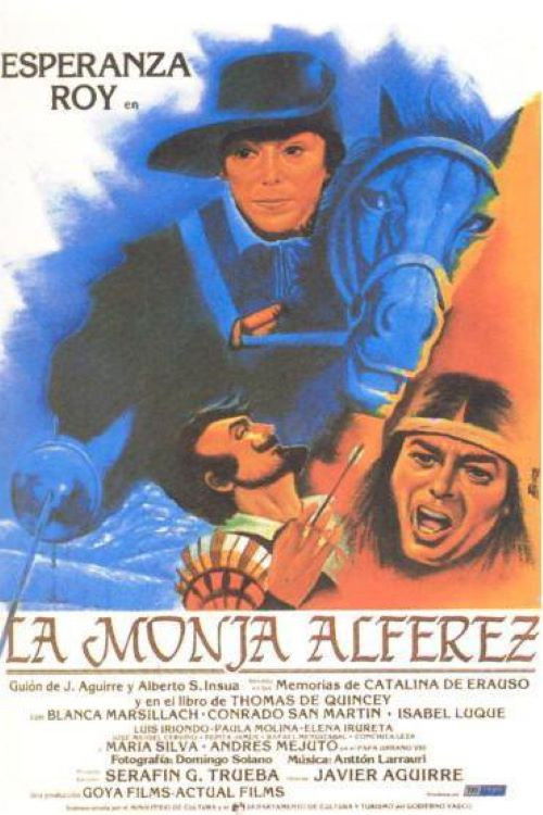 La monja alférez (1987) poster