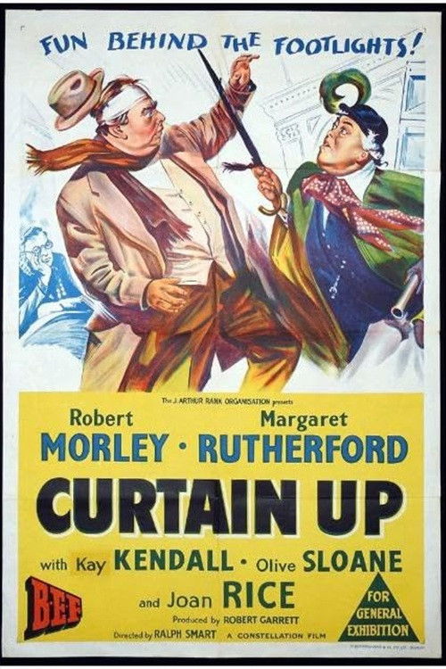 Curtain Up (1952) poster