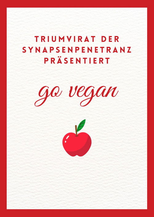 go vegan (2013) poster