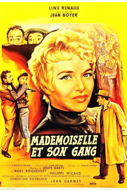 Mademoiselle and Her Gang (1957) poster