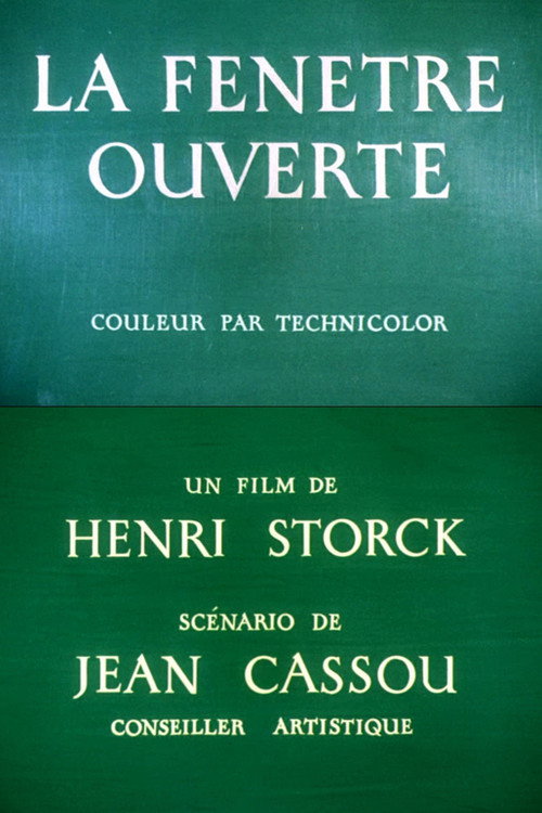 The Open Window (1952) poster