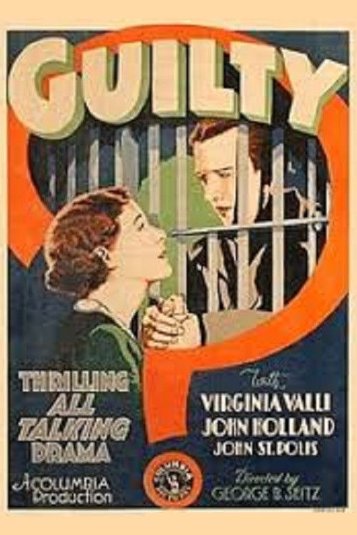 Guilty? (1930) poster