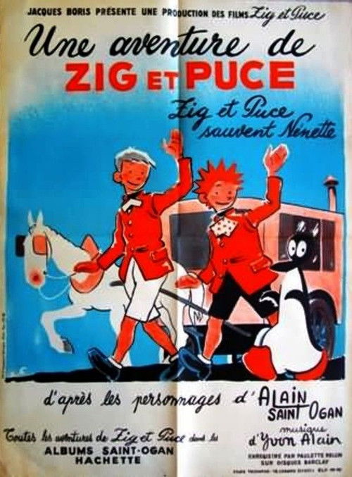Zig et Puce sauvent Nénette (1955) poster