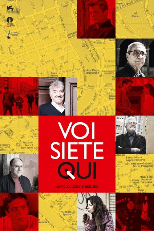 Voi siete qui (2011) poster
