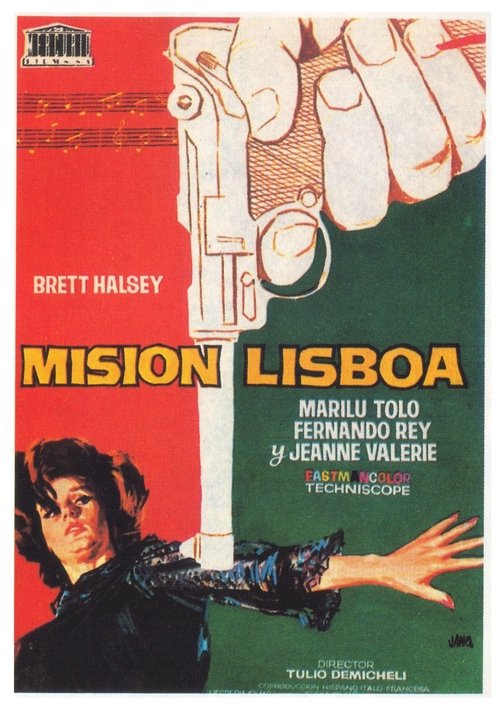 Espionage in Lisbon (1965) poster