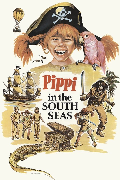 Pippi Långstrump på de sju haven (1970) poster