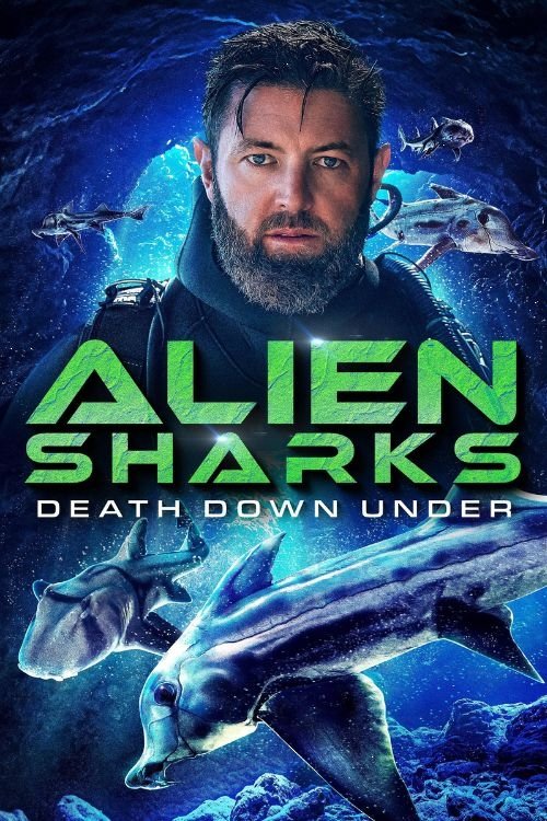 Alien Sharks: Death Down Under (2025) poster