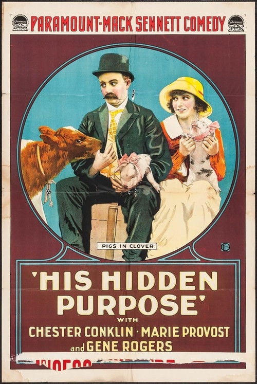 His Hidden Purpose (1918) poster