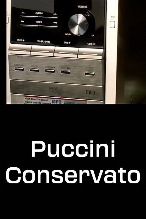 Puccini Conservato (2009) poster