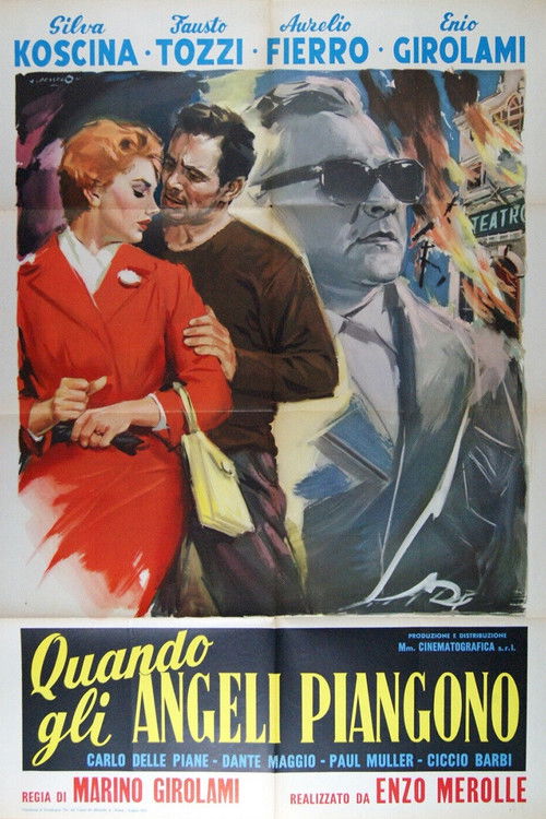 Quando gli angeli piangono (1958) poster