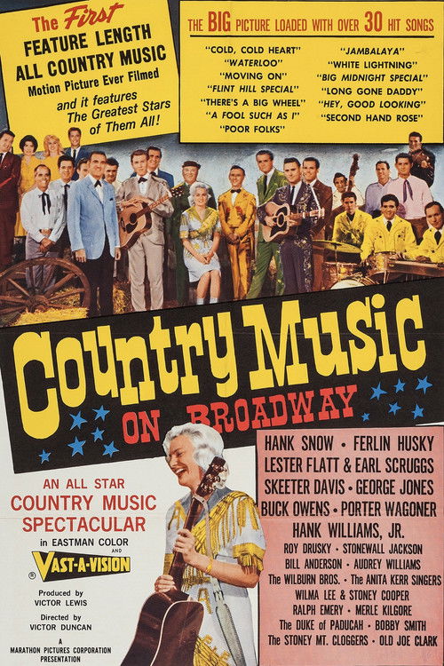 Country Music on Broadway (1965) poster