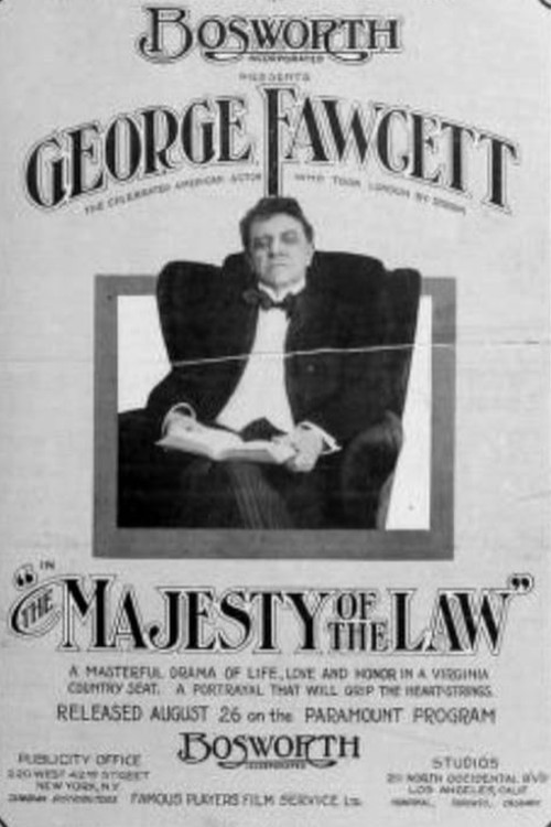 The Majesty of the Law (1915) poster