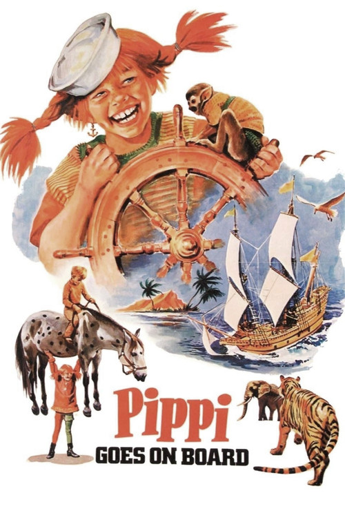 Här kommer Pippi Långstrump (1969) poster