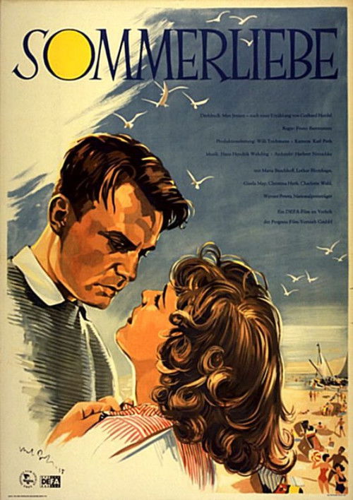 Sommerliebe (1955) poster