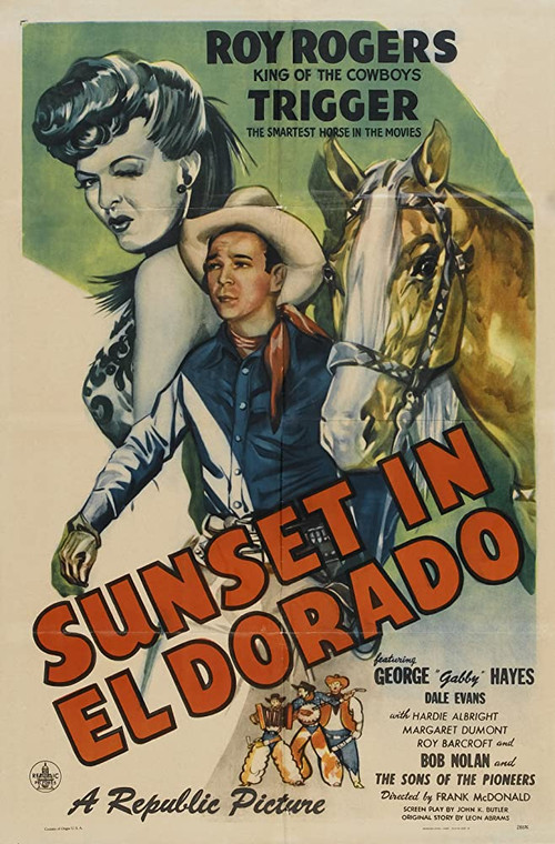Sunset in El Dorado (1945) poster