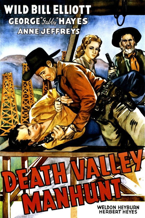 Death Valley Manhunt (1943) poster