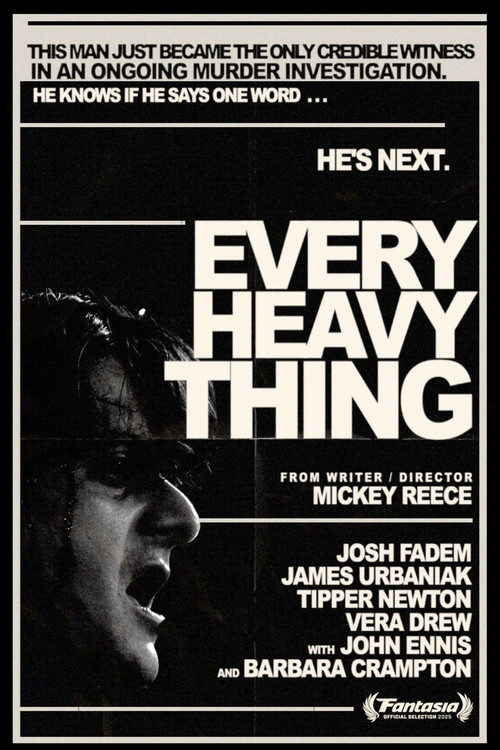 Every Heavy Thing (2025) poster