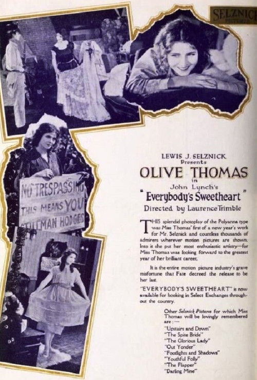 Everybody's Sweetheart (1920) poster