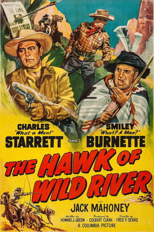 The Hawk of Wild River (1952) poster