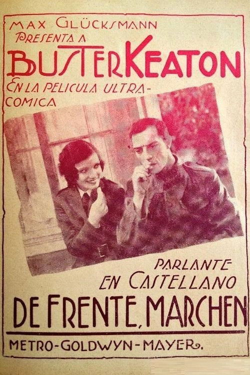 De frente, marchen (1930) poster