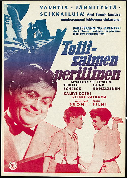 Tottisalmen perillinen (1940) poster