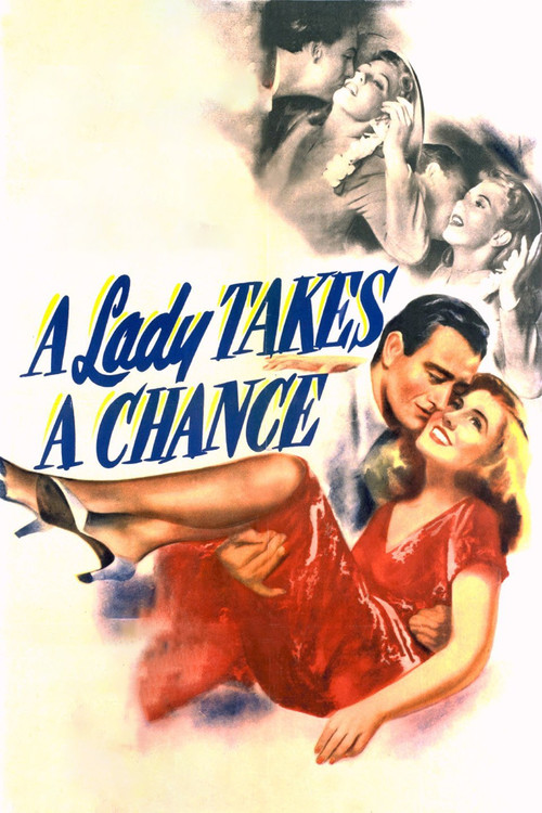 A Lady Takes a Chance (1943) poster