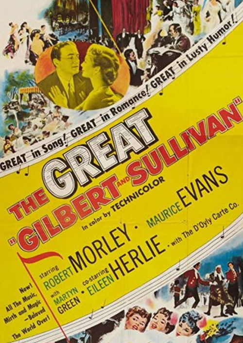 The Story of Gilbert and Sullivan (1953) poster