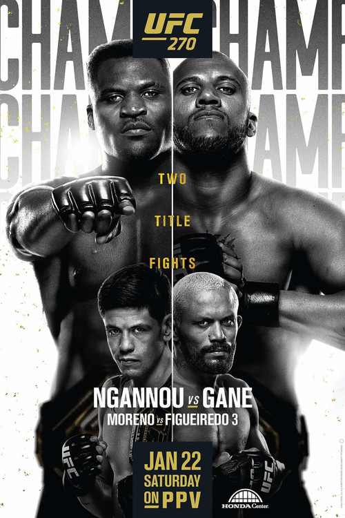 UFC 270: Ngannou vs. Gane (2022) poster