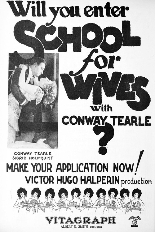 School for Wives (1925) poster