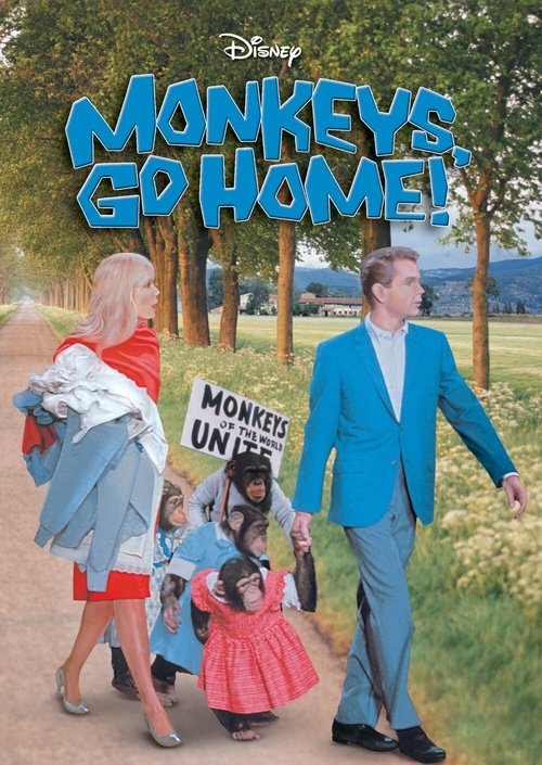 Monkeys, Go Home! (1967) poster