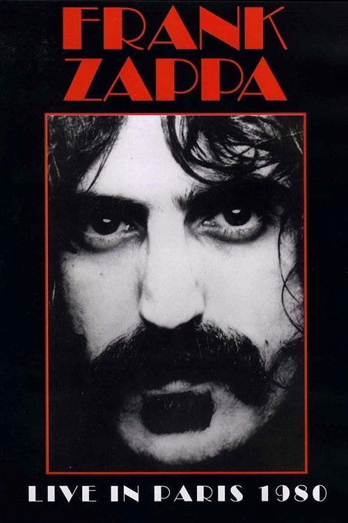 Frank Zappa - Live in Paris 1980 (2008) poster