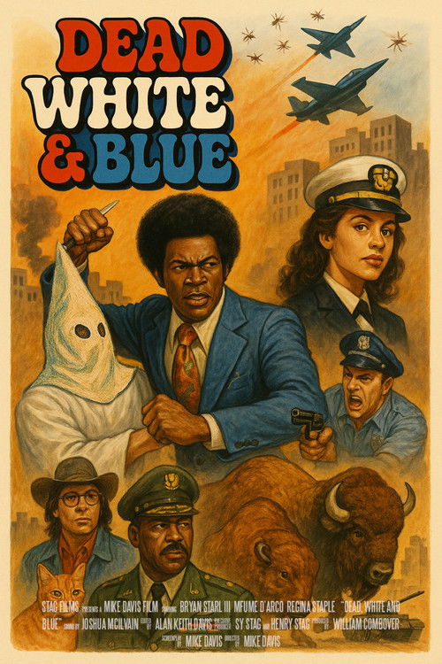 Dead, White and Blue (2025) poster