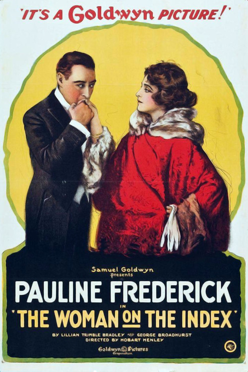 The Woman on the Index (1919) poster