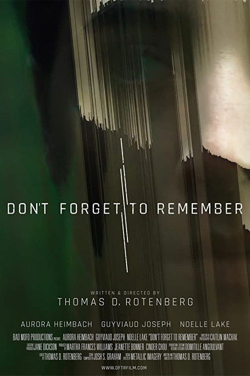 Don't Forget to Remember (2020) poster