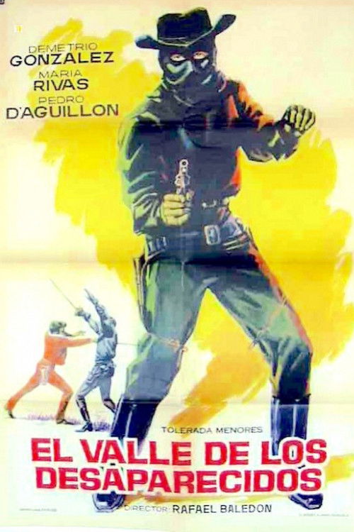 El jinete solitario en El valle de los desaparecidos: La venganza del jinete solitario (1960) poster