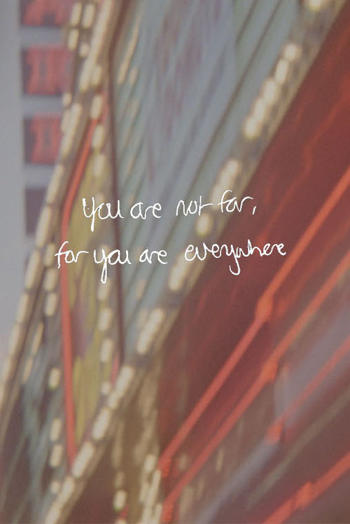 You are not far, for you are everywhere (2021) poster