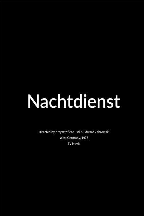 Nachtdienst (1975) poster