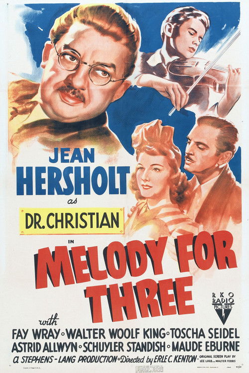 Melody for Three (1941) poster
