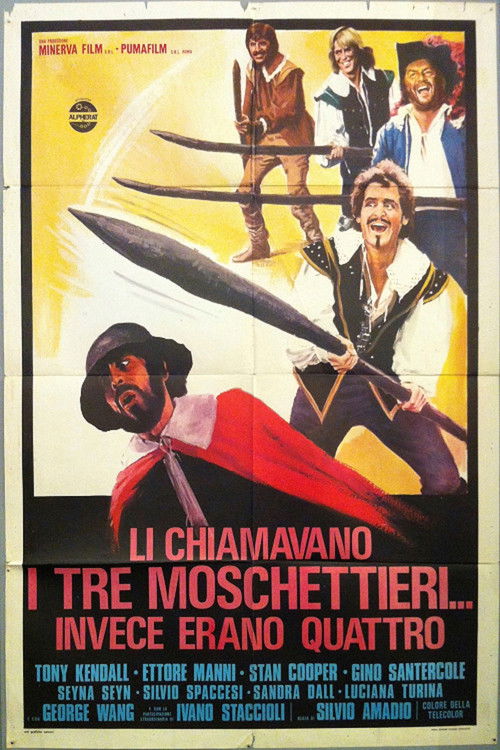 Li chiamavano i tre moschettieri... invece erano quattro (1973) poster
