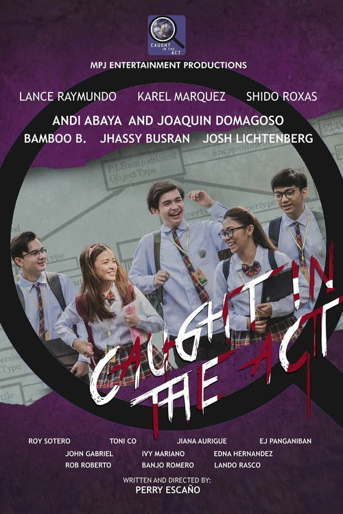 Caught in the Act (2021) poster