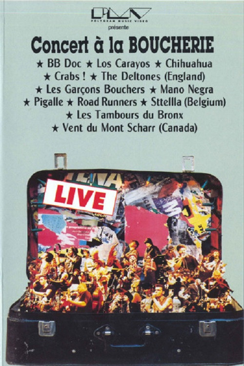 Concert A La Boucherie (1990) poster