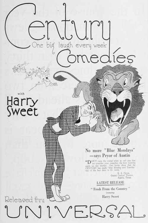 Fresh from the Farm (1921) poster