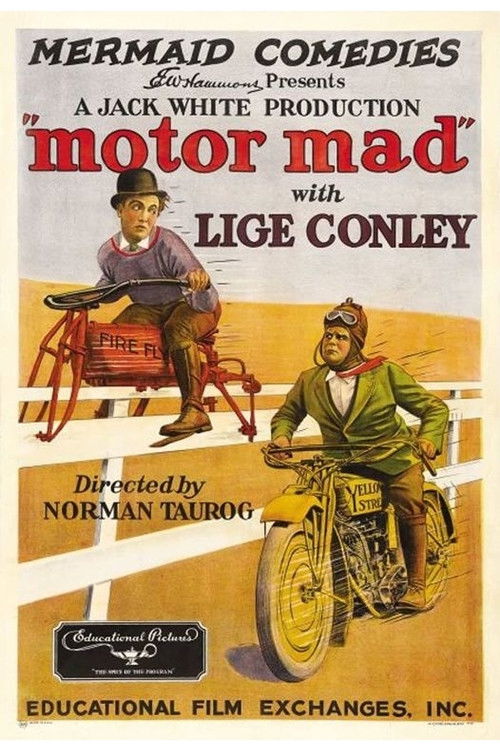 Motor Mad (1924) poster