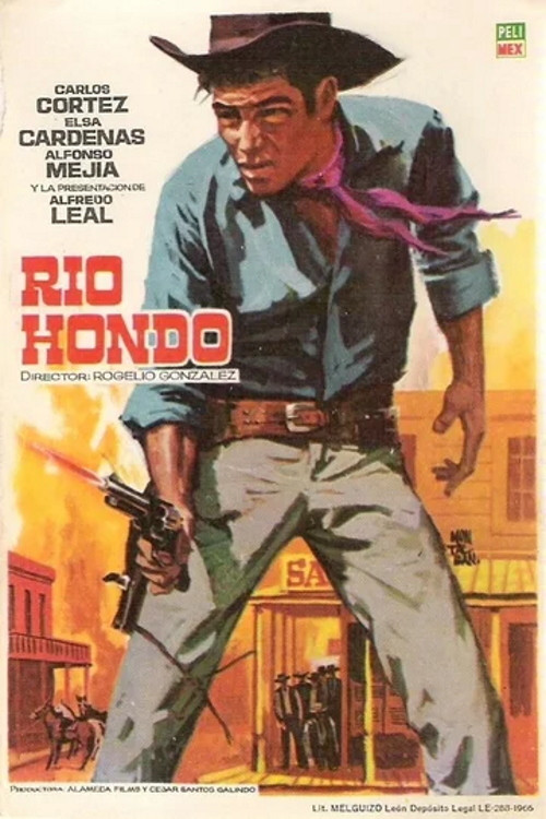 Rio Hondo (1965) poster