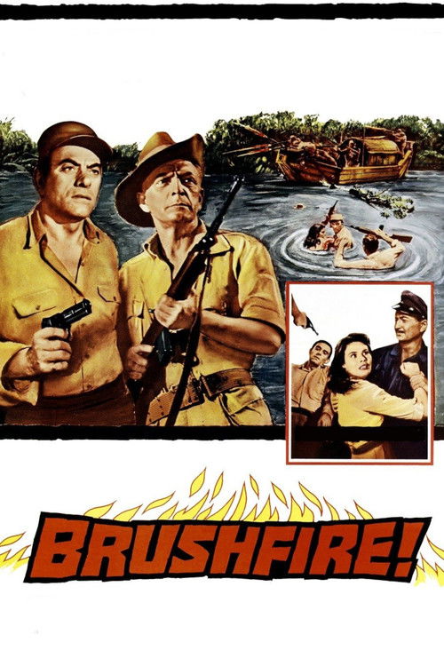 Brushfire (1962) poster