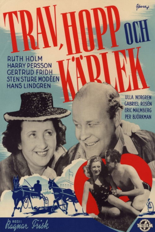Trav, hopp och kärlek (1945) poster