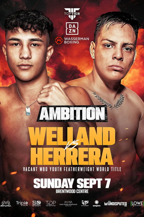 Tom Welland vs. Kevin Herrera (2025) poster