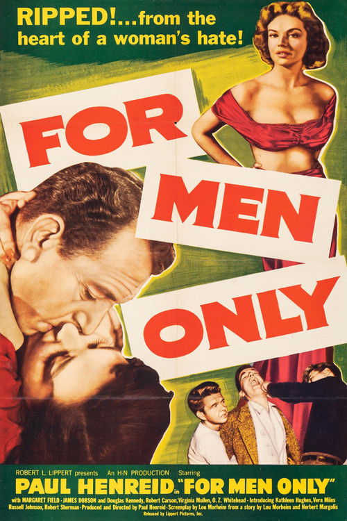 For Men Only (1952) poster