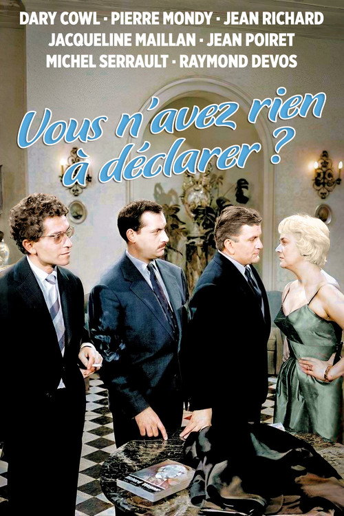 Vous n'avez rien à déclarer ? (1959) poster